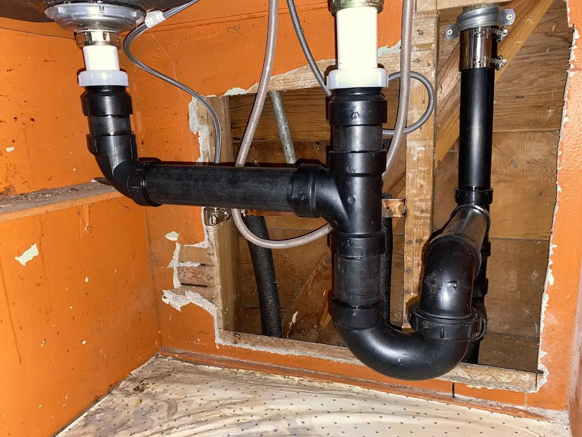 Professional Repiping Services equipment and tools on the job in Groveland